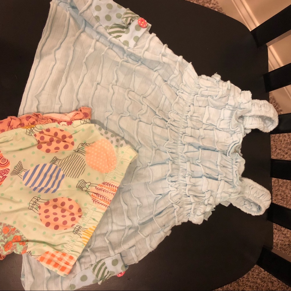 Matilda Jane dress and bloomers